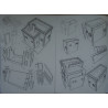 The Castle fortress (citadel) - medieval castle detail (Castle series)