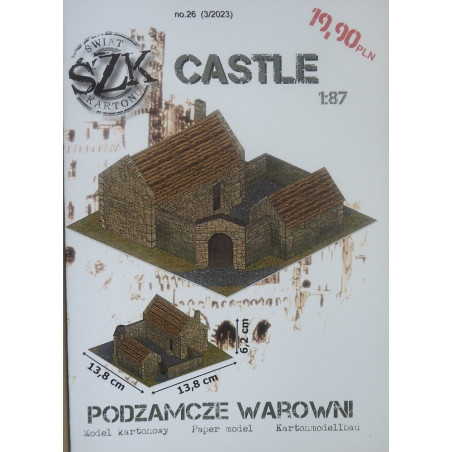 Pilies tvirtovės priešpilis – viduramžių pilies detalė (serija „Castle“)