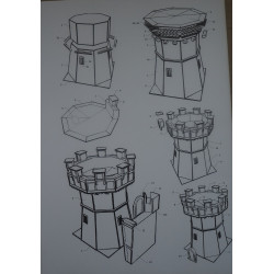 Pilies specialus rinkinys – viduramžių pilies startinis komplektas (serija „Castle“)