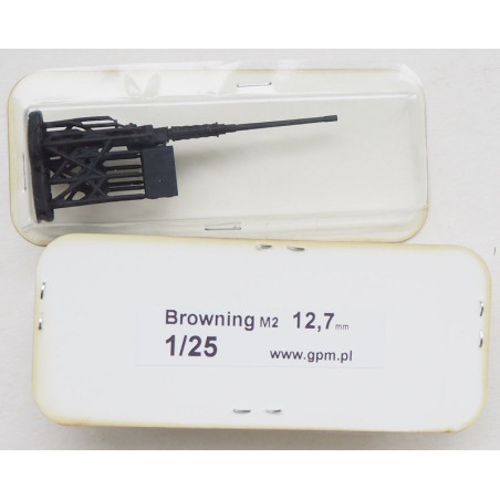 The American achine gun “Browning” M2 of the 12,7 mm - a 3D printed details