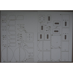 Esglesia De Santa Maria Del Puig Church – the Medieval Castle Detail (Castle Series) - a laser cut parts