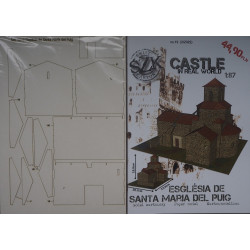 Esglesia De Santa Maria Del Puig bažmyčia – viduramžių pilies detalė (serija „Castle“) – rinkinys