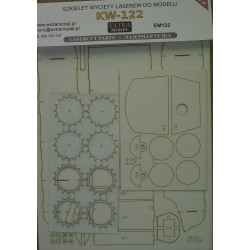 KV-122 – TSRS sunkusis tankas– lazeriu pjautos detalės