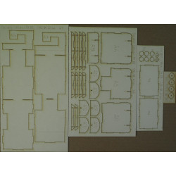 Solaris "Urbino 18" III – the Polish city bus – a laser-cut parts