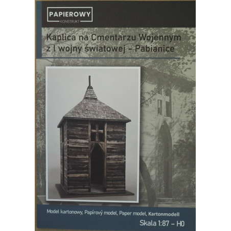 Chapel at the World War I Soldiers' Cemetery in Pabianice (Poland)