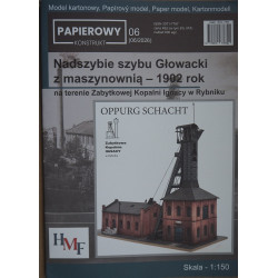 Подъемник Гловацкого с машинным отделением шахты «Ignacy»— 1902 год (Польша)