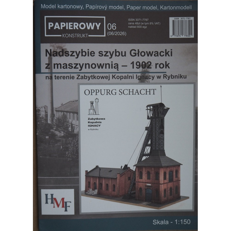 The "Ignacy" Mine – Glowacki Hoist and Engine House – 1902 (Poland)