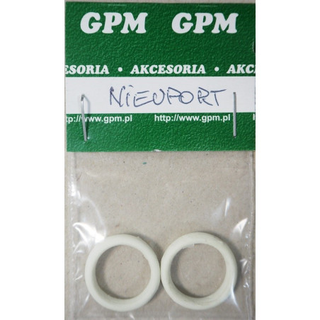 Nieuport - the French fighter - a 3D printed plastic wheels