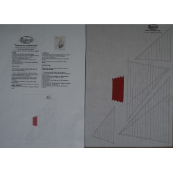 The Speronara – a mid-XIXth-century Maltese sail merchant vessel – a canvas sails and sunshade