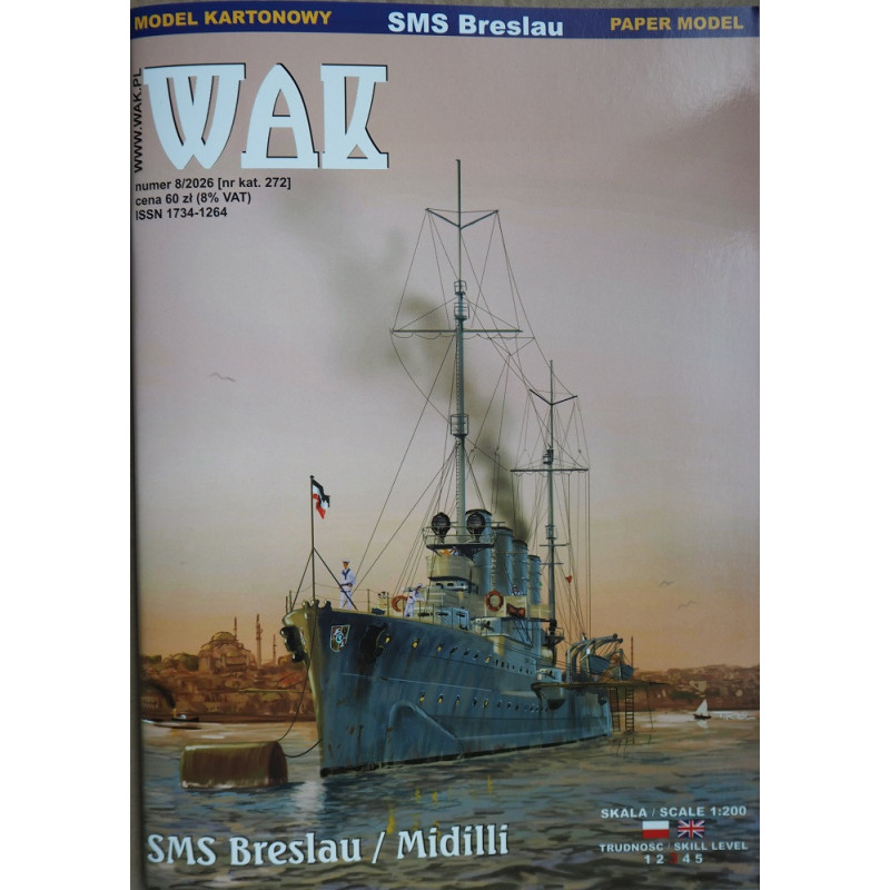 SMS “Breslau”/ “Midilli” – The German/ Turkish light cruiser