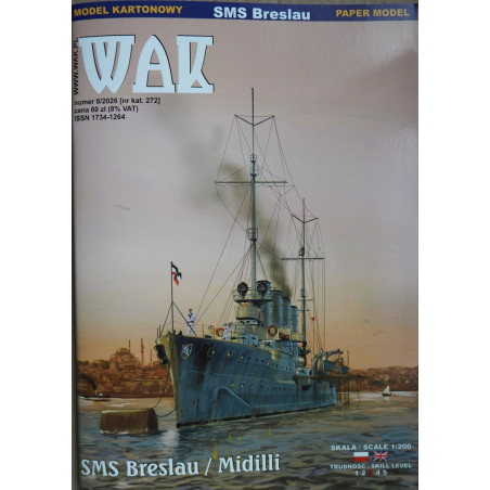 SMS “Breslau”/ “Midilli” – The German/ Turkish light cruiser