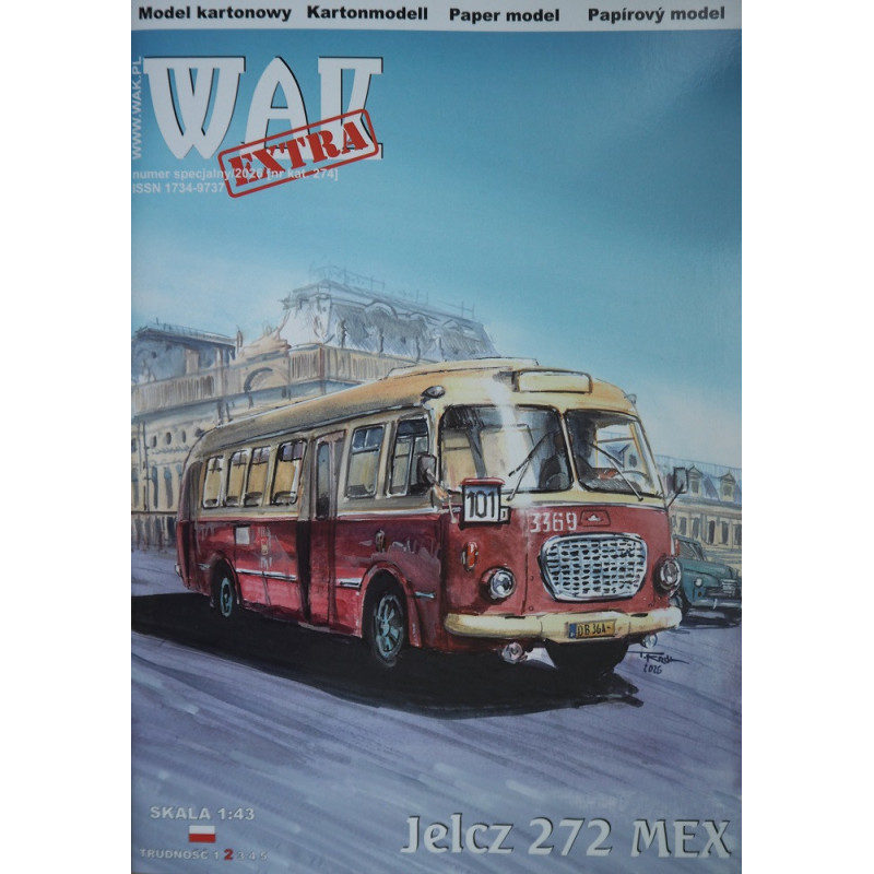 JELCZ 272 "Mex" – the Łódź Bus Depot Bus