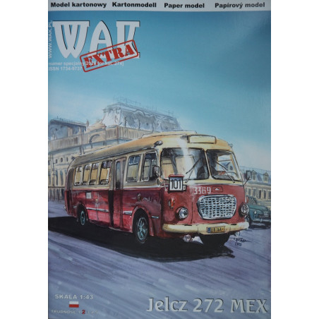 JELCZ 272 "Mex" – the Łódź Bus Depot Bus