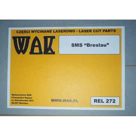 SMS "Breslau" / "Midilli" – the German/Turkish light cruiser – a laser cut railings and additional parts