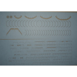 SMS "Breslau" / "Midilli" – the German/Turkish light cruiser – a laser cut railings and additional parts