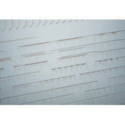 SMS "Breslau" / "Midilli" – the German/Turkish light cruiser – a laser cut railings and additional parts