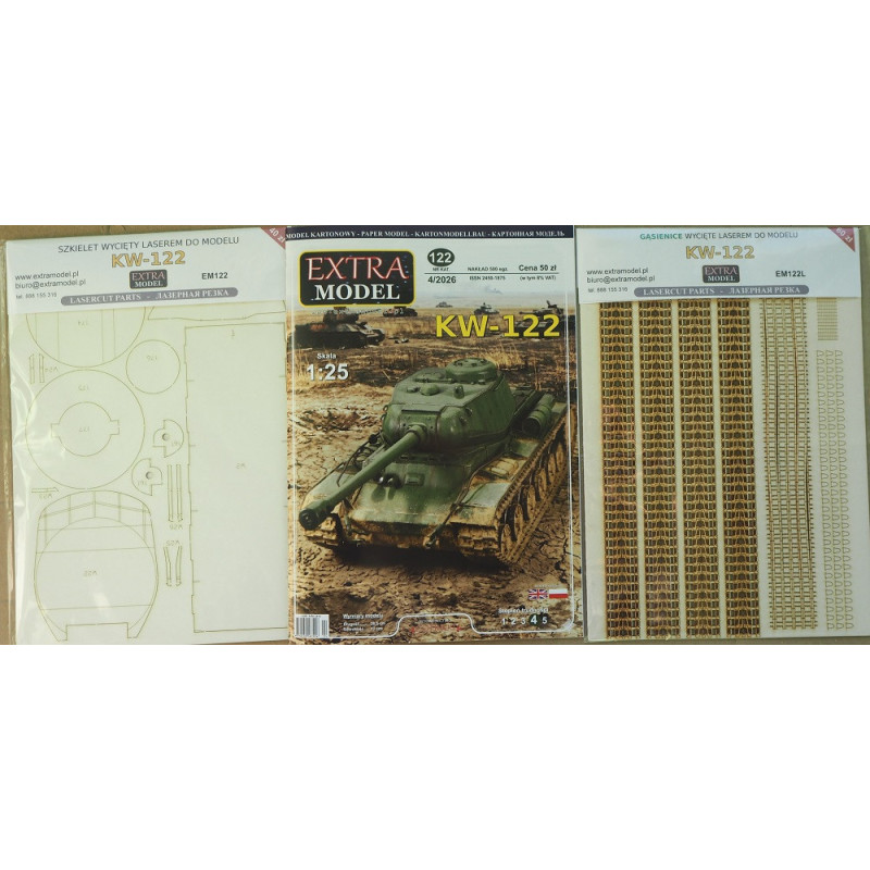 KV-122 – TSRS sunkusis tankas – rinkinys