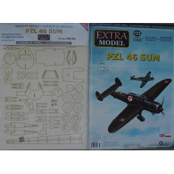 PZL 46 „Sum“ – Lenkijos smogiamasis lėktuvas – bombonešis“- prototipas – rinkinys