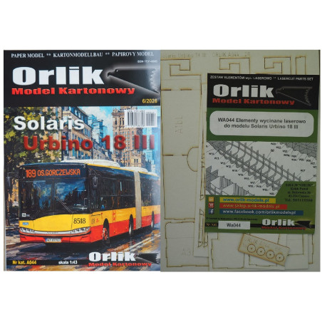 Solaris "Urbino 18" III – the Polish city bus – a kit