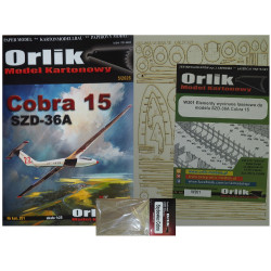SZD-36A „Cobra 15“ – Lenkijos standartinės klasės varžybinis sklandytuvas – rinkinys