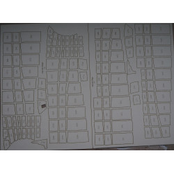 "Cap San Diego" – the German dry cargo ship – a laser-cut secondary hull cladding parts