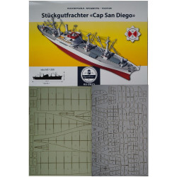 «Cap San Diego» - немецкий сухогруз – набор
