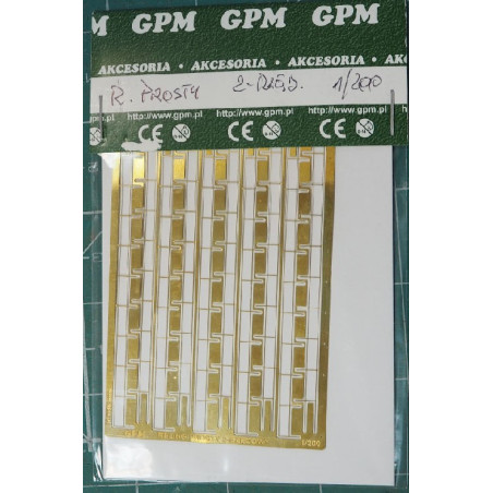 Reeling’s 3 rows - a photo-etched details