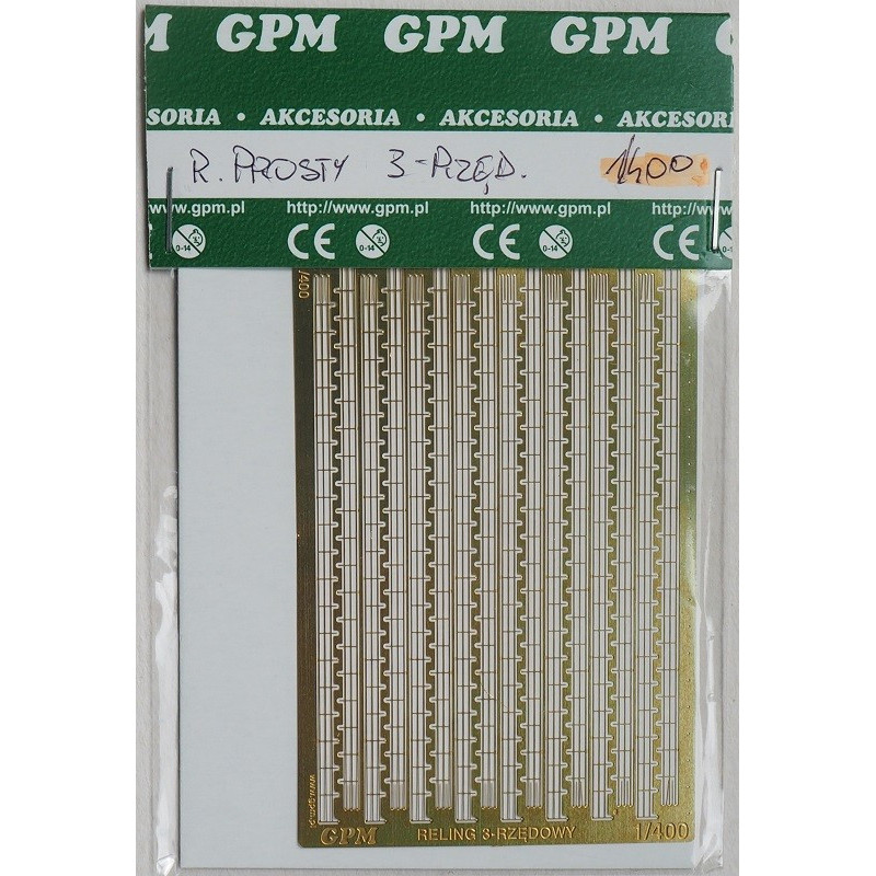 Reeling’s 3 rows straight - a photo-etched details