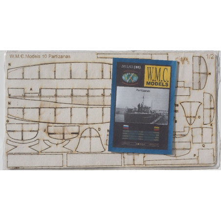 “Partizanas” - the Lituanian Border police cutter - laser cut parts