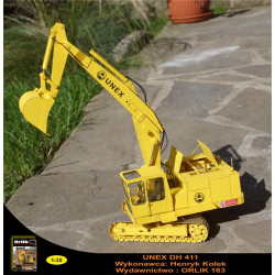 UNEX DH 411 – the Czech excavator