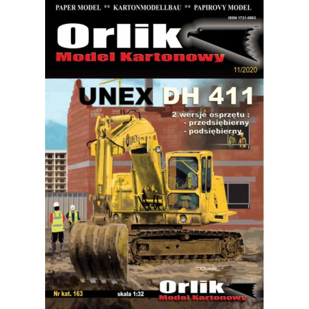 UNEX DH 411 – the Czech excavator