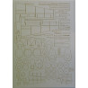 TS-11 "Iskra" – the Polish training - combat aircraft - the laser cut parts