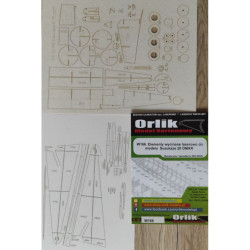 Suzukaze 20 "Omar" – the Japanese fighter - fiction - the laser cut parts