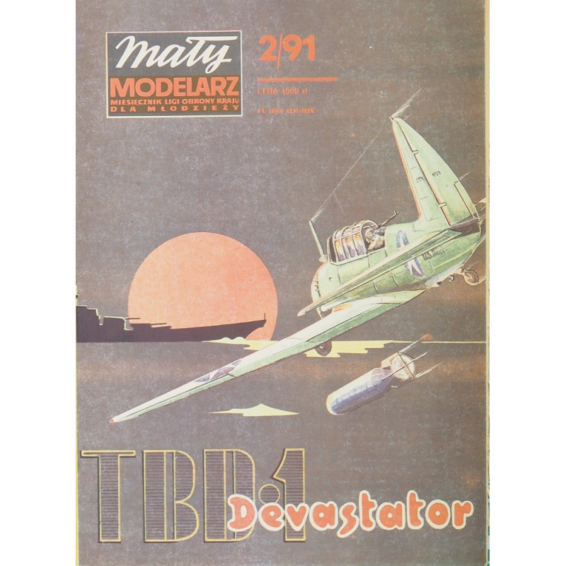 Douglas TBD „Devastator“ – the American torpedo - bomber