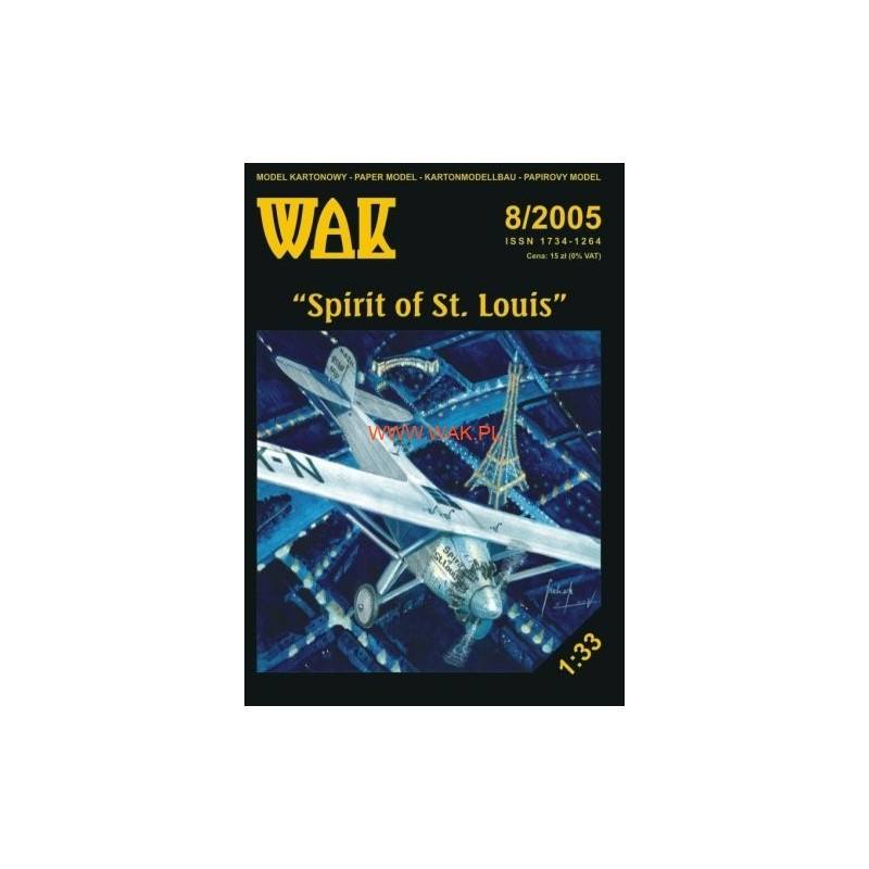 Ryan NYP „Spirit of St. Louis“ – the American record flight plane