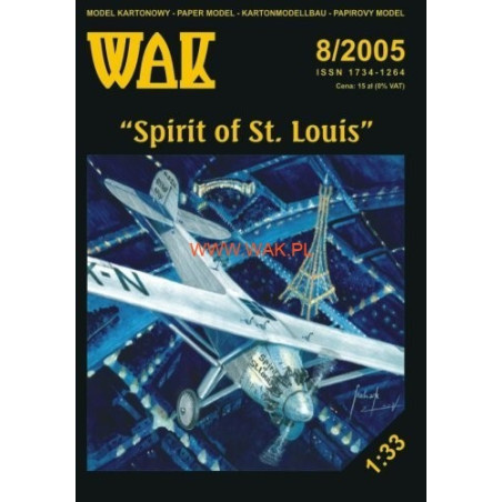 Ryan NYP „Spirit of St. Louis“ – the American record flight plane