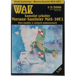 Morane – Saulnier MoS-30E1 - the French/ Polish training plane