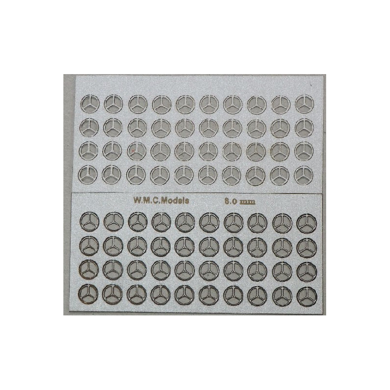 Valve screwdrivers 3 rods 6 mm, cardboard 0.25 mm, silver Valve screwdrivers 3 rods 6 mm, cardboard 0.25 mm, silver