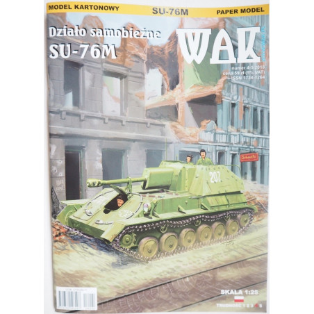 „SU-76M” – the USSR/ Polish self-propelled artillery unit (SPAU)