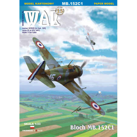 Bloch MB. 152C1 - the French fighter