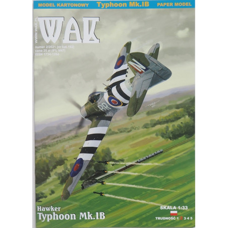 Hawker „Typhoon“ Mk. Ib – Didžiosios Britanijos naikintuvas - bombonešis