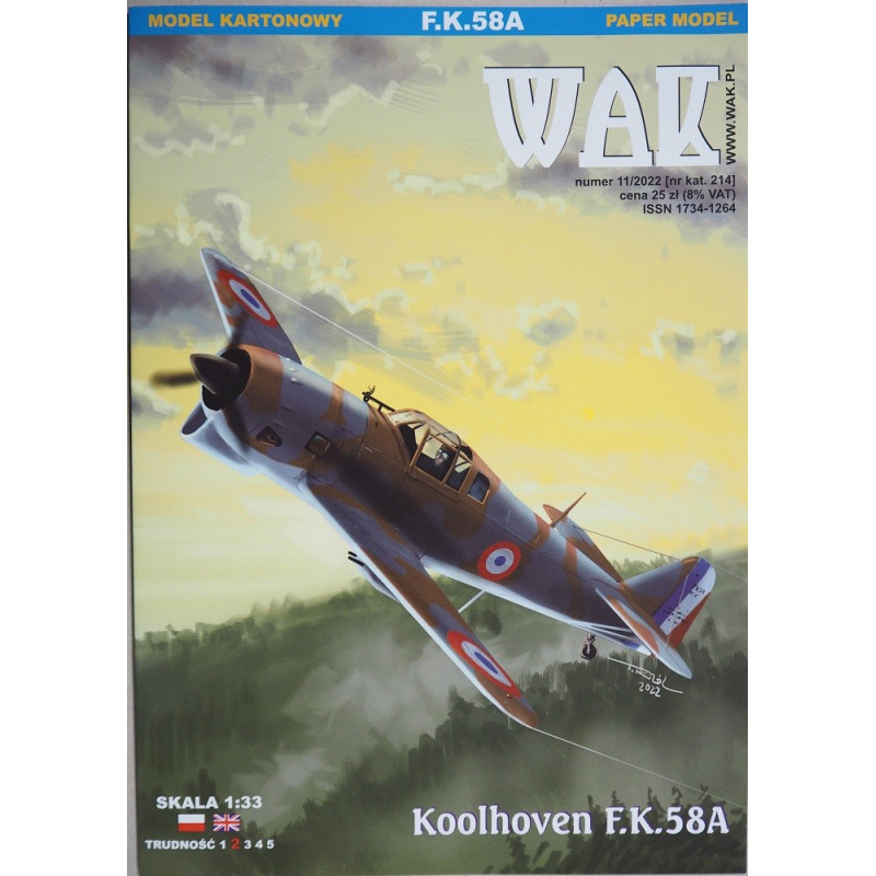 Koolhoven F. K. 58A – голандский/ французский истребитель