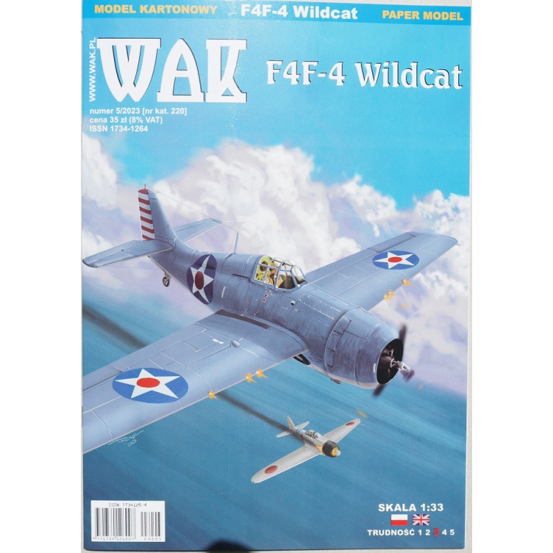 Grumman F4F-4 «Wildcat» – американский палубный истребитель
