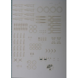 Iljušin Il-2m3 – TSRS smogiamasis lėktuvas – lazeriu pjautos detalės