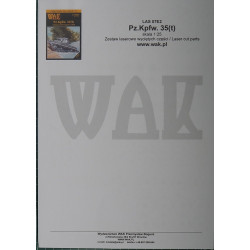 Pz.Kpfw. 35(t) – the German II World War light tank - the laser cut parts