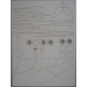 Hawker “Hunter” F.5 – the British fighter - the laser cut details