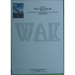 TS - 11 "Iskra" bis DF – the Polish educational - training aircraft - the laser cut parts