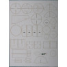 „Trieste“ – the American bathyscaphe - the laser cut parts