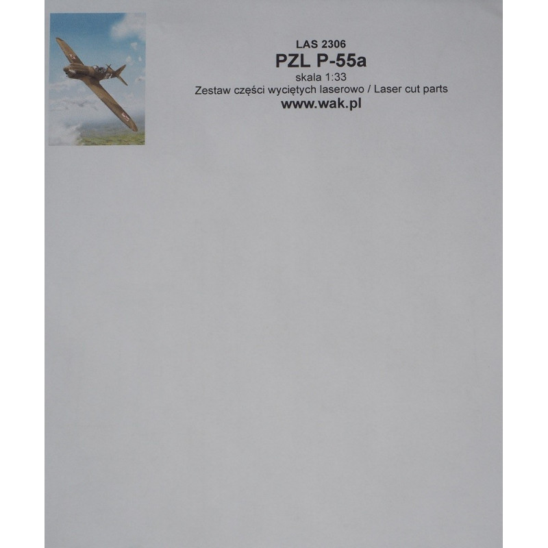 PZL P.55a – the Polish fighter - project - the laser cut details PZL P.55a – the Polish fighter - project - the laser cut details