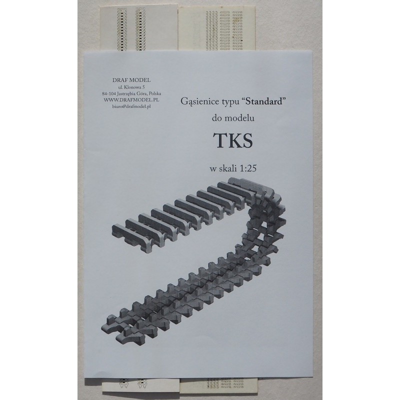 TKS, TKW, TK-3 - Lenkijos žvalgybiniai tankai – lazeriu pjauti ir graviruoti vikšrai